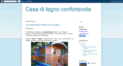 Desktop Screenshot of casadilegno.biz