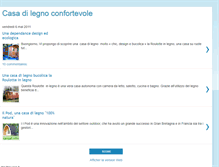 Tablet Screenshot of casadilegno.biz